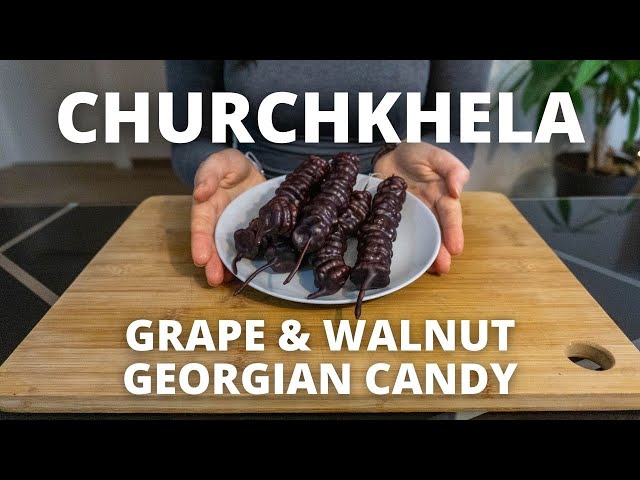 Churchkhela Recipe: Grape & Walnut Georgian Candy