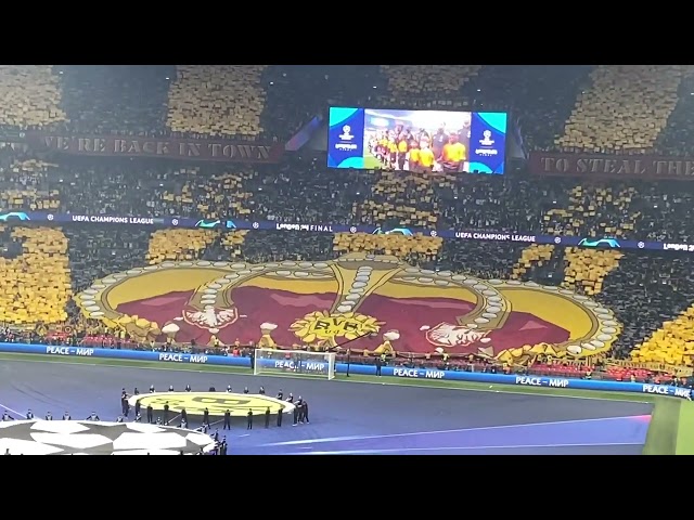 Real Madrid vs Borussia Dortmund Final UCL London 2024 Champions League Anthem