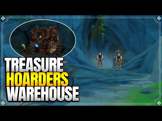 Treasure Hoarders Warehouse | World Quests & Puzzles |【Genshin Impact】