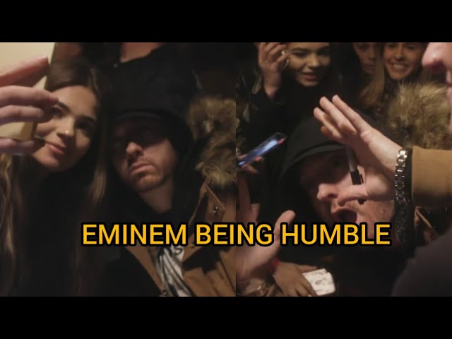 Eminem Being Humble in Interviews And Public #eminem