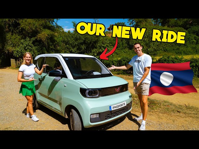Our New Chinese Electric Car in Laos 🇱🇦