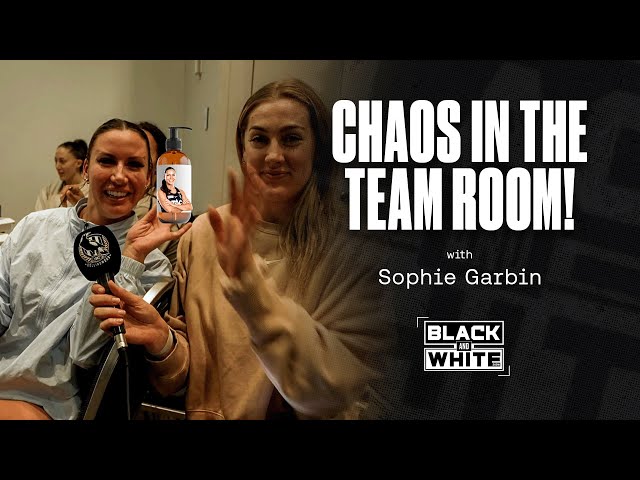 CHAOS in the team room!!! | Black & White Show