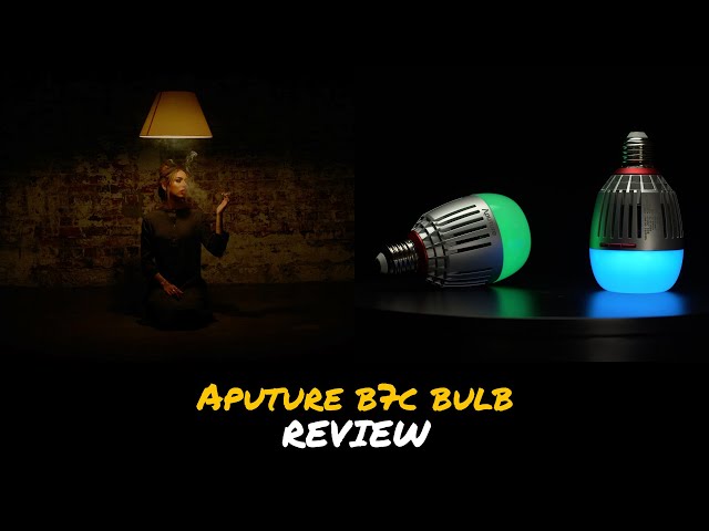 Aputure B7c Light Bulb Review + Test