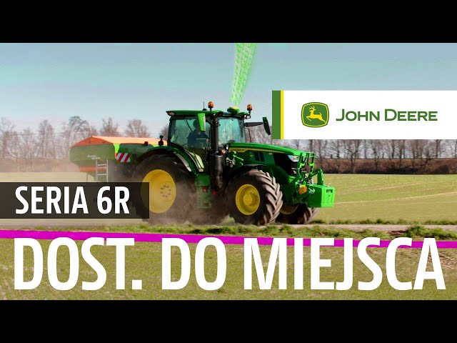 Obniż koszty nawożenia, wykorzystując możliwości rolnictwa precyzyjnego  ciągnika John Deere 6R