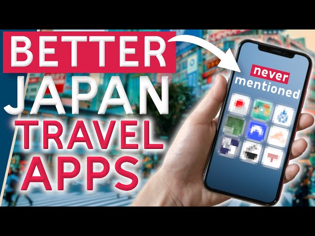 8 SUPERIOR Japan travel apps no-one talks about