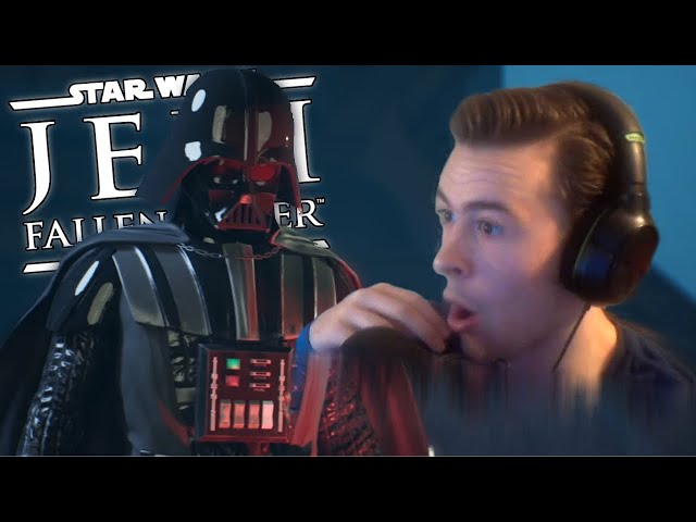 Streamer's First Time Reaction to Darth Vader Scene (Star Wars Jedi: Fallen Order)