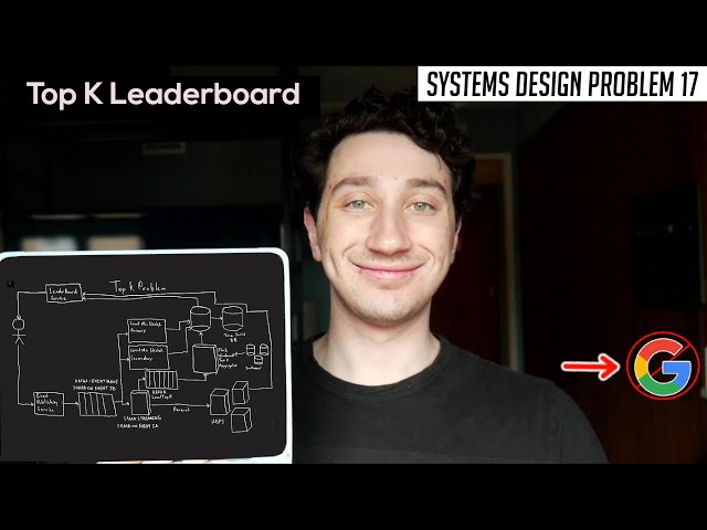 17: Top K Leaderboard | Systems Design Interview Questions With Ex-Google SWE