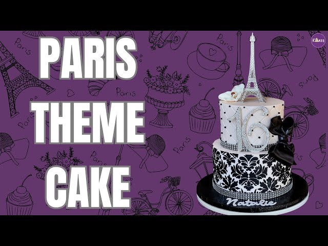 Decorate This PARIS CAKE | Buttercream Stenciling