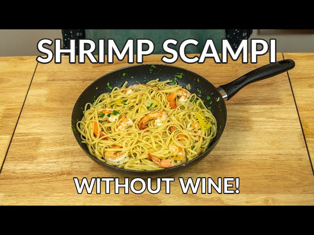 EASY Shrimp Scampi Recipe Without Wine