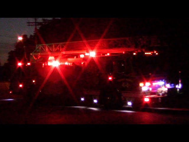 Seaside Heights Fire Department Quint 4401 Responding 9-3-23
