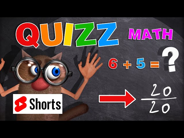 Foufou - QUIZZ Révisons les Calculs pour enfants(Let's Review Mental Arithmetic for Kids) S01 #short