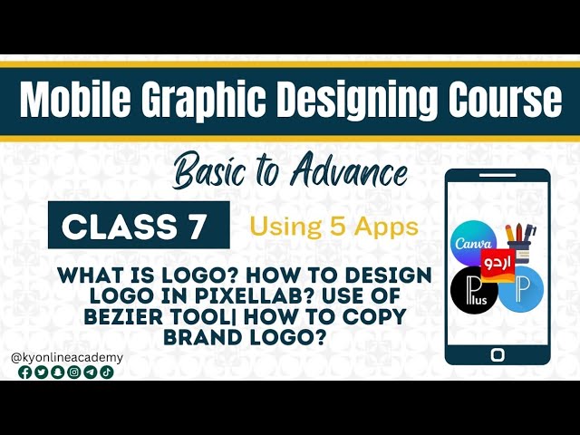 Logo Design Master Class || Create Stunning Logos with Pixellab #brandlogo #pixellab