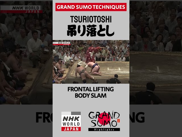 #Sumo Technique: TSURIOTOSHI