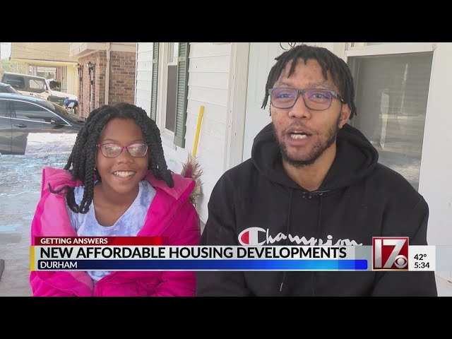 New affordable housing developments in Durham