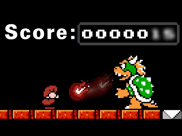 How I beat Mario 3 with the lowest score in the world