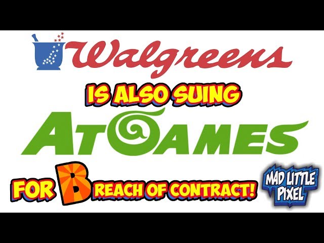 AtGames Being Sued By Walgreens For Breach Of Contract!