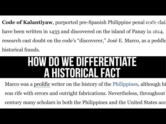 HIGHLIGHTS: Fact-checking historical claims with Filipino historian Xiao Chua