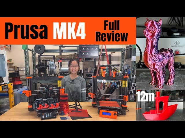Prusa MK4 Full Review: An awesome 3D printer, but is it competitively enough in today's market?