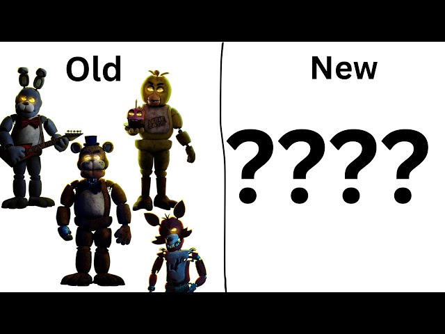 The Fnaf Movie animatronics Withered