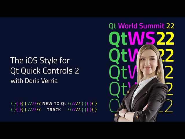 The iOS Style for Qt Quick Controls 2 | #QtWS22