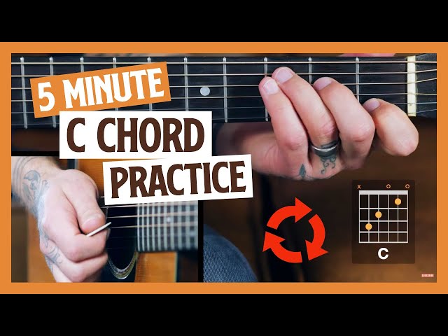 C Chord Practice [5 minute looped play-along]
