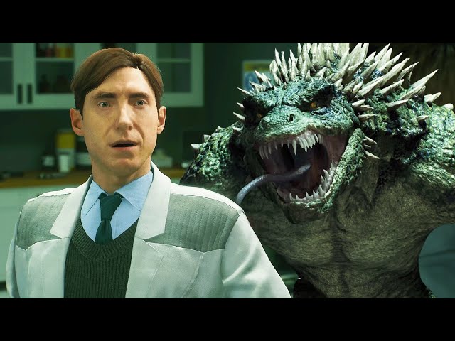All Lizard aka Dr. Connors Scenes in Spider-Man 2 PS5 (4K)