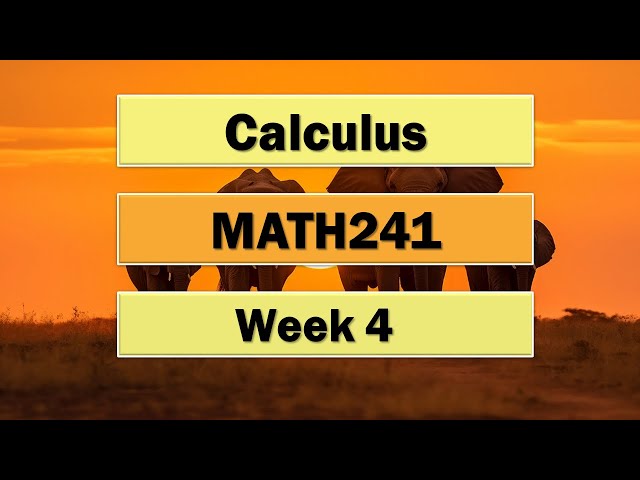 Math241 | Week 4 "sample"
