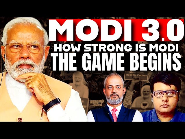How Strong will Modi be in Third Term I How Will Modi Handle Global Game I Pathikrit Payne I Aadi