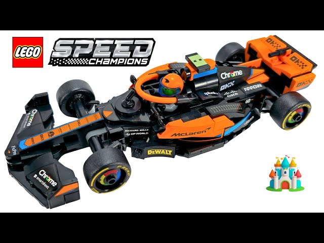 LEGO Speed Champions 76919 2023 McLaren Formula 1 Race Car - LEGO Speed Build
