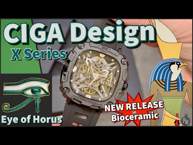 Hands-On Review & Unboxing 📦: CIGA Design X Series — Eye of Horus Edition — BETTER THAN SWATCH