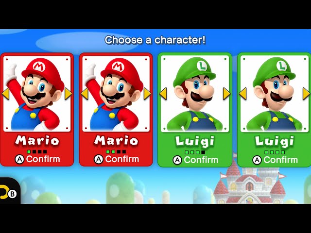 New Super Mario Bros. U Deluxe (Wii) Coin Battle – 2-4 Players (Live Stream)