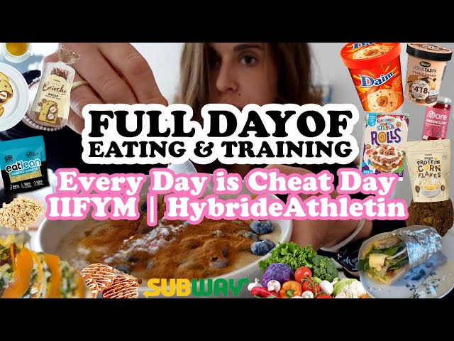 WHAT I EAT & TRAIN IN A DAY | FOODIE & FITNESS LIFESTYLE | IIFYM Deutsch