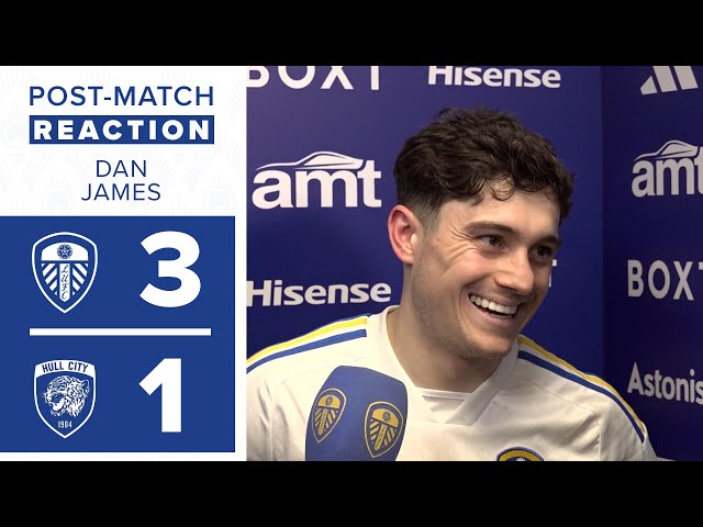 “It was a nice feeling!” | Dan James on 45-yard goal  | Leeds United 3-1 Hull City