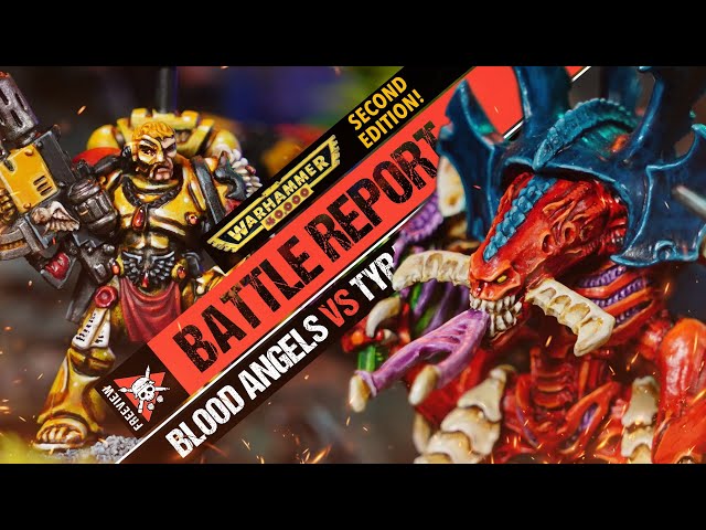 Blood Angels vs Tyranids | BLOOD SCENT 1 | 2ND EDITION Warhammer 40K Battle Report