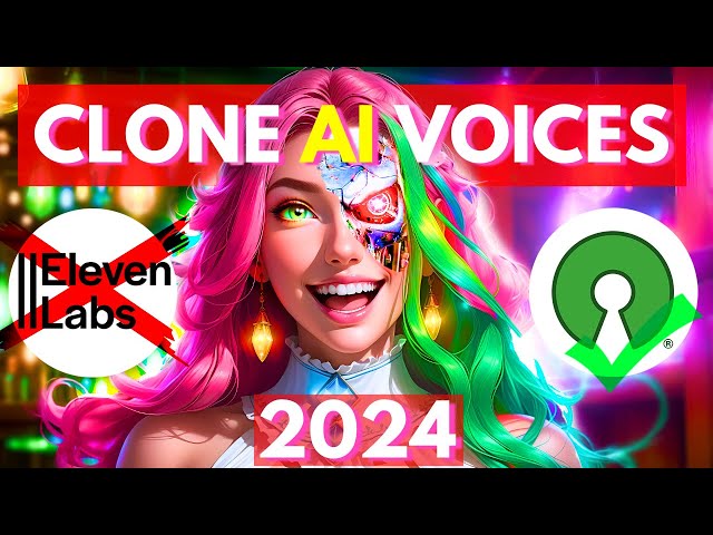 CLONE ANY AI Voices for FREE LOCALLY in 1 CLICK! JUST INSANE!