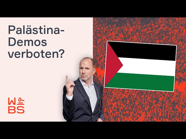 Warum Pro-Palästina-Demos verboten werden, Pro-Israel-Demos aber nicht | Anwalt Christian Solmecke