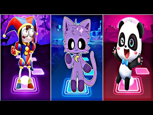 💥THE AMAZING DIGITAL CIRCUS 🆚 SMILING CRITTERS ANIMATION 🆚 BABY BUS ¦¦TILES HOP BABY ¦¦ 🎯 🏆