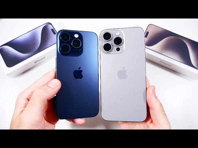 iPhone 15 Pro vs iPhone 15 Pro Max - Which To Buy?