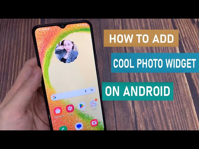 How to Add Cool Photo Widget on Any Android Phone - Photo Widget For Android
