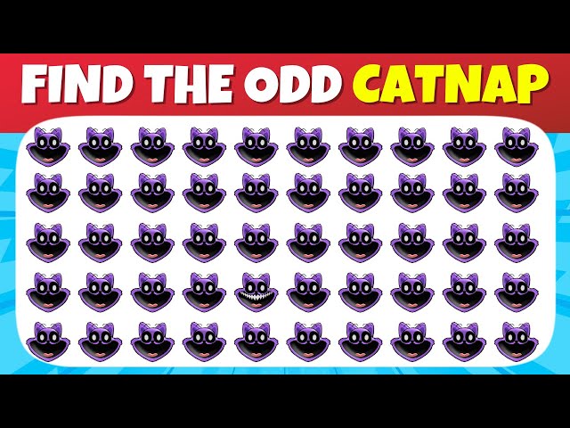 HOW GOOD ARE YOUR EYES Find the ODD One Out - Poppy Playtime Chapter 3 Edition 20 Epic Levels