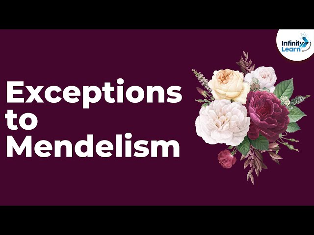 Genetics - Exceptions to Mendelism - Lesson 7  | Don't Memorise