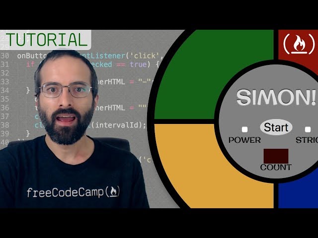 Simon Game JavaScript Tutorial for Beginners