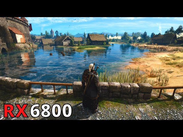 RX 6800 WITCHER 3 NEXT GEN 1080p 1440p 4K RAY TRACING