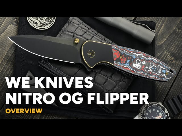 WE Knives Nitro OG - Original Peter Carey Design Overview