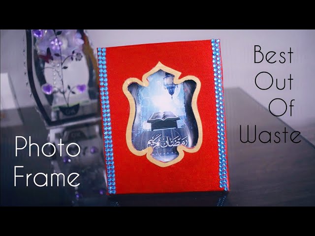 Best Out Of Waste - Photo Frame | DIY Photo Frame | How to make photo Frame at Home