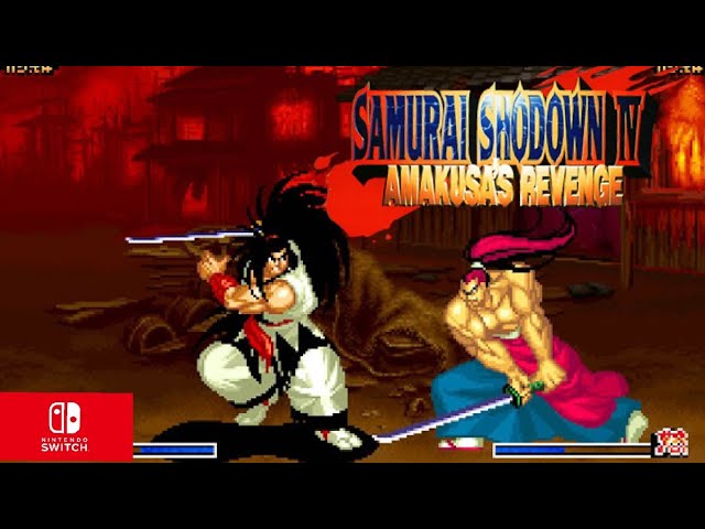 Samurai Shodown 4 Nintendo Switch gameplay