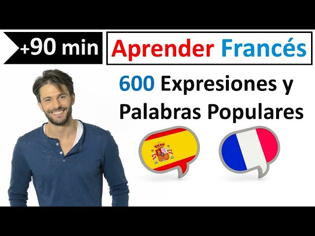 Aprender Francés | 600 vocabulario y expresiones más populares