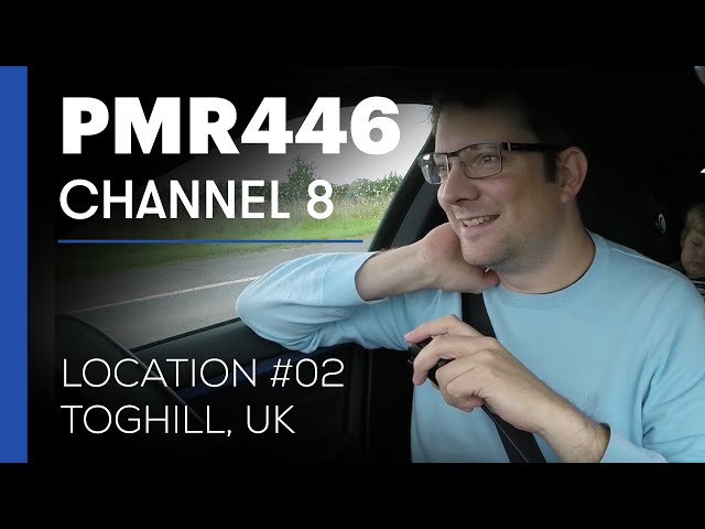 PMR446 Radio Tests - Location #02 - Toghill, UK