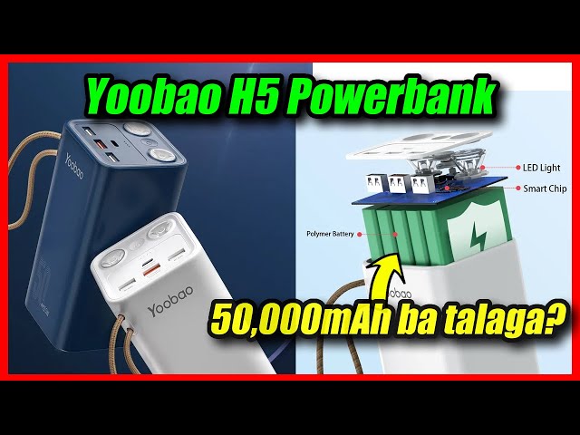Yoobao H5 Powerbank Teardown Review