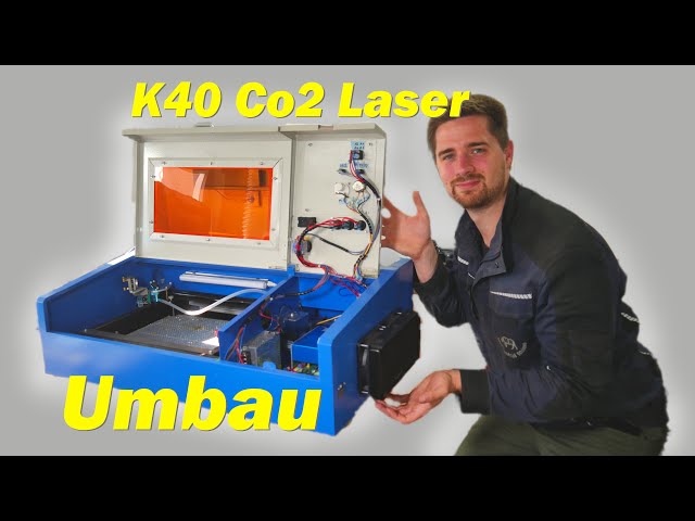Wichtigste Upgrades für den K40 CO2 Laser: Wasserkühlung, Not-Aus-Schalter, Air Assist und mehr